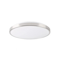 Світильник стельовий Goldlux 320155 Libra LED 1x24W 4000K 2500Lm IP20 нікелевий