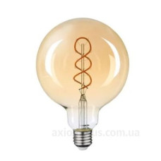 Філаментна лампа Maxus G125 FM 220Вт E27 Golden Deco (1-MFM-7125) Філаментна лампа Maxus G125 FM 220Вт E27 Golden Deco (1-MFM-7125)