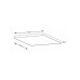 Світильник стельовий Zuma Line CL12100007-GD Sierra LED 1x80W 4000K 6000Lm IP20 золотий (5905316606258)