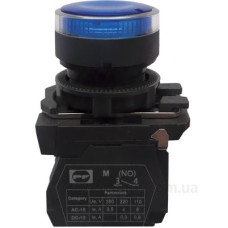 Кнопка Promfactor FP5-AW3661230 1NO синя (FP5-AW3661230)