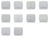 Світлорегулятор ELBI ZIRVE Fixline білий 800W (501-000201-112)