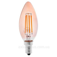 Лампа філаментна DELUX BL37B 4Вт 2700K amber 220В E14