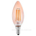 Лампа філаментна DELUX BL37B 4Вт 2700K amber 220В E14