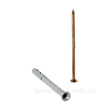 Дюбель E.Next e.metiz.dowel.92.U1.06.40 з ударним шурупом М6х40 потай 100шт (m0060006) Дюбель E.Next e.metiz.dowel.92.U1.06.40 з ударним шурупом М6х40 потай 100шт (m0060006)