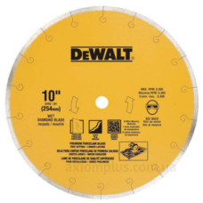 Алмазний диск DeWALT DT3734 254х1.6х25, 4мм для мокрого різу Алмазний диск DeWALT DT3734 254х1.6х25, 4мм для мокрого різу