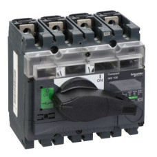 Вимикач-роз'єднувач Schneider Electric INTERPACT INV100 4P (31161) Вимикач-роз'єднувач Schneider Electric INTERPACT INV100 4P (31161)