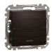Перемикач Schneider Electric Sedna Design & Elements з підсвіткою венге SDD181106L