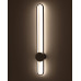 Бра, настінний світильник Goldlux 333926 Florentyna LED 1x24W 4000K 3000Lm IP20 чорний