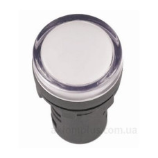 Сигнальна лампа AD16DS (LED) матриця Ø16мм біла 12В IEK Сигнальна лампа AD16DS (LED) матриця Ø16мм біла 12В IEK