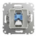 Розетка Schneider Sedna Design біла комп'ютерна RJ45 Cat. 6 UTP ( SDD111461 )