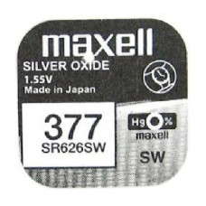 Срібно-оксидна батарея Maxell 18292000 SR626SW 1шт