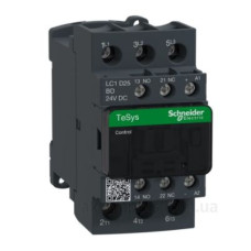 Контактор Schneider Electric LC1D25BD 3Р 25A НО+НЗ 24В обмежувач
