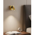 Бра, настінний світильник Ideal Lux 260662 Bean LED 1x3W 3000K 200Lm IP20 латунний