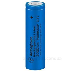 Акумулятор літій-іонний Westinghouse INR18650P-2000.. Li-ion INR18650 3,7В 2000mАч 10С 1шт