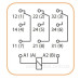 Електромеханічне реле ETI 002473061 RERM3-230ACL 3p (16A AC1 250V AC)