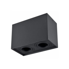 Точковий світильник Goldlux 313140 Hadar Q2 GU10 2x10W IP20 чорний