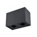 Точковий світильник Goldlux 313140 Hadar Q2 GU10 2x10W IP20 чорний