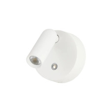 Бра, настінний світильник Azzardo AZ5629 Como Round LED 1x3W 3000K 206Lm IP20 білий Бра, настінний світильник Azzardo AZ5629 Como Round LED 1x3W 3000K 206Lm IP20 білий