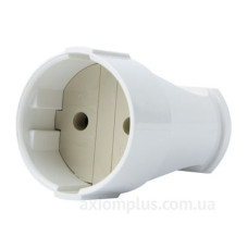 Штепсельне гніздо E.Next e.socket.001.10.white 10А без заземлення біла (p017001) Штепсельне гніздо E.Next e.socket.001.10.white 10А без заземлення біла (p017001)