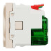Розетка Schneider Unica NEW бежева 1-на з заземленням + USB тип С 10,5 Вт 2 мод ( NU301744 )