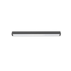 Світильник стельовий Nowodvorski 7553 Straight Ceiling LED T8LED 1x16W 3000K 2300Lm IP20 графітовий