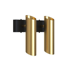 Бра, настінний світильник Pikart 32652-5 VL Sconce GU10 2x60W IP20 латунний