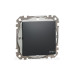 Одноклавішний вимикач Schneider Electric Sedna Design SDD214101 IP44 чорний Одноклавішний вимикач Schneider Electric Sedna Design SDD214101 IP44 чорний