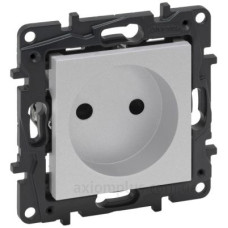 Розетка Legrand Niloe Step 16А 250В гвинтовий механізм алюміній (863319)