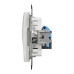 Розетка Schneider Sedna Design біла комп'ютерна RJ45 Cat. 6 UTP ( SDD111461 )