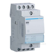 Контактор 25A ESC428 (3НВ+1НЗ, 230В) 2м Hager