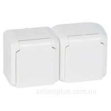 Розетка 2X2К+З Legrand Forix біла