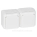 Розетка 2X2К+З Legrand Forix біла