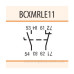 Бічний блок-контакт ETI 004645511 BCXMRLE 11