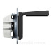 Механізм розетки SCHUKO з кришкою Merten System M, MEG2311-0403 (матовий чорний)