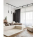 Трековий світильник Goldlux 321558 Paris GU10 1x10W IP20 чорний