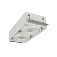 Точковий світильник Azzardo AZ2934 Nova Gips GU10 2x50W IP20 білий