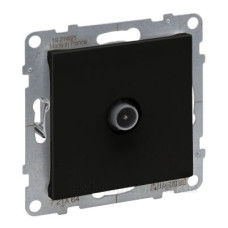 Розетка TV зірка Legrand SUNO (чорний) 721464