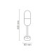 Вуличний світильник Goldlux 314154 Horten E27 1x10W IP44 чорний