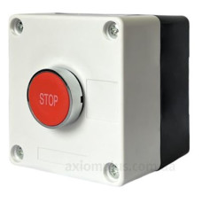 Одномісний пост керування Promfactor FP4-BOX1W4 з металевою кнопкою 