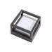 Вуличний світильник Goldlux 319869 Kansas LED 1x12W 4000K 1200Lm IP44 чорний