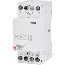 Контактор ETI 002464012 RD 25-31 (230В AC/DC) (AC1) Контактор ETI 002464012 RD 25-31 (230В AC/DC) (AC1)