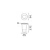 Вуличний світильник Ideal Lux 120249 Gravity GU10 1x6W IP67 чорний Вуличний світильник Ideal Lux 120249 Gravity GU10 1x6W IP67 чорний