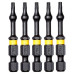 Ударні біти DeWALT Impact torsion Т10 50мм (5шт)