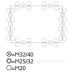 Вологозахищена клемна коробка Spelsberg PC 3625-11-tm (32хM20 6хM25/32 4хM32/40) (sp13701201) IP66 для вулиці