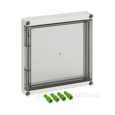Прозора кришка комбі боксу з дверцятами Spelsberg GDK 2-KT (320х320х50мм)