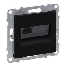 Розетка комп'ютерна RJ45 Cat.6 UTP Legrand SUNO (чорний) 721452