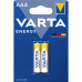 Батарейка лужна Varta Energy AAA (блістер 2шт)