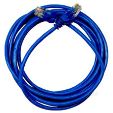Патч-корд GEAR cat.5e UTP CCA 24AWG 3м синій (GPC-UTPCCARJ45-3BE)