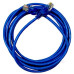 Патч-корд GEAR cat.5e UTP CCA 24AWG 3м синій (GPC-UTPCCARJ45-3BE)