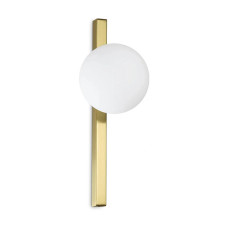 Бра, настінний світильник Ideal Lux 311319 Binomio G9 1x4W IP20 латунний